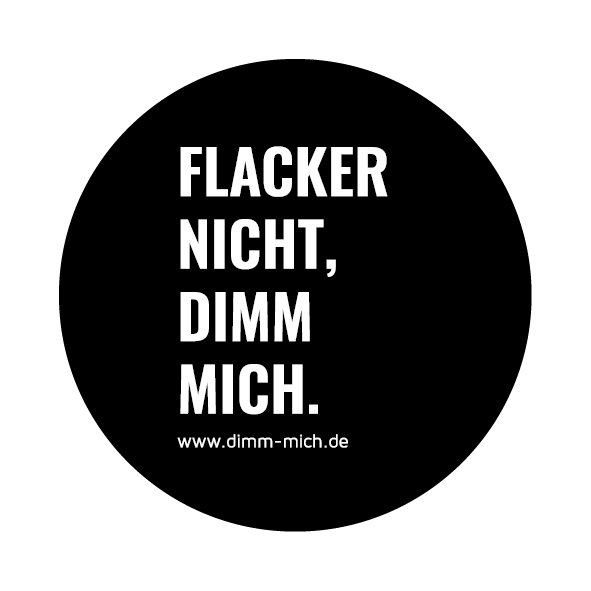 Aufkleber - Dimm mich_8cm_20233